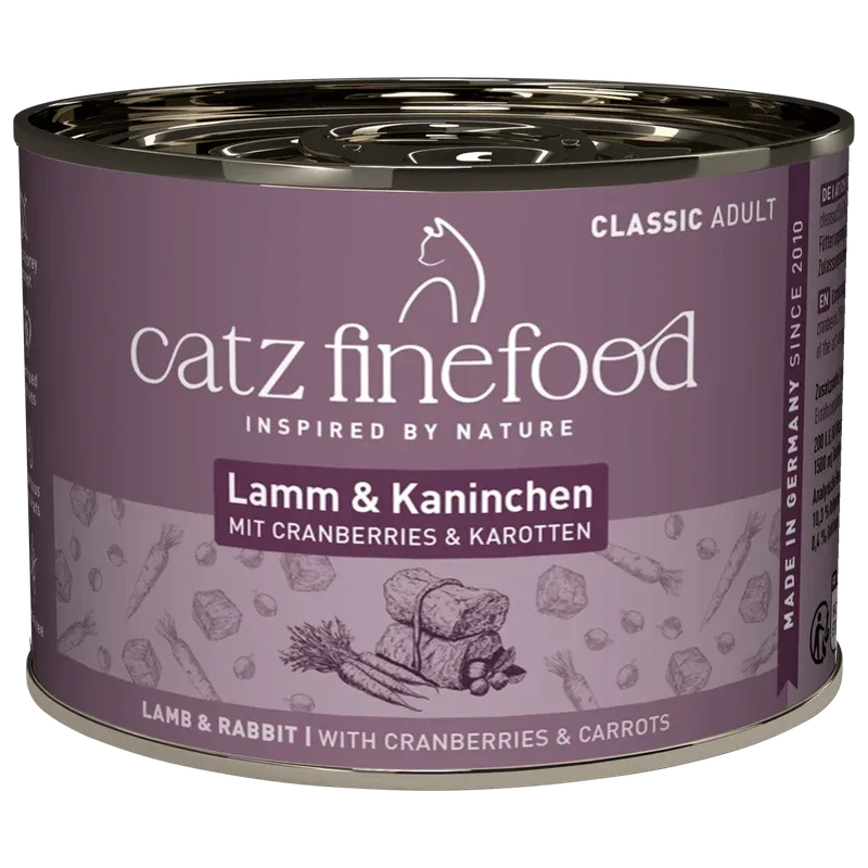 catz finefood No. 11 Lamm&Kaninchen 200 g