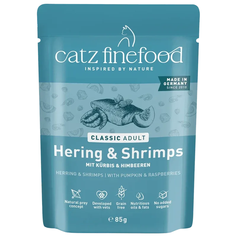 catz finefood No. 13 Hering & Shrimps 85 g