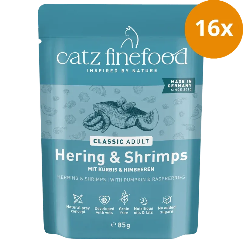 catz finefood No. 13 Hering & Shrimps 85 g - Image 2