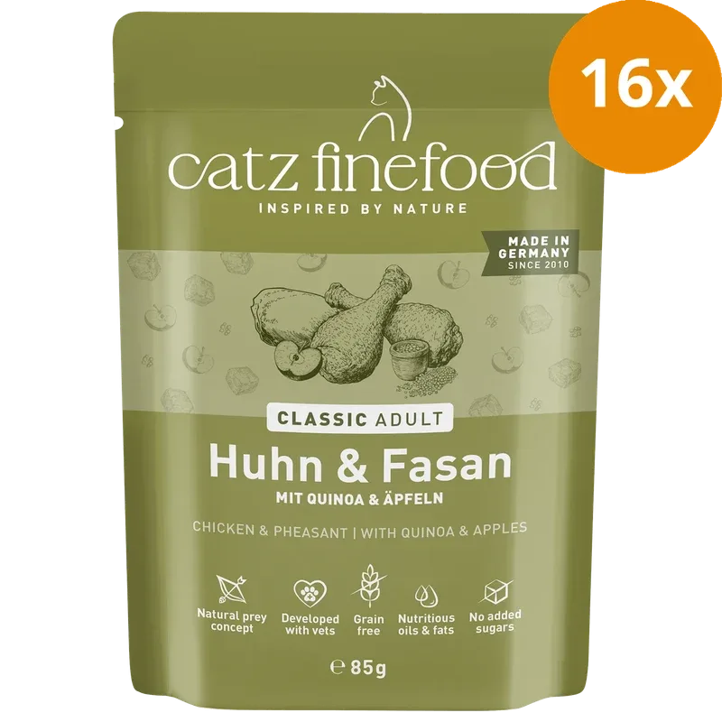 catz finefood No. 15 Huhn & Fasan 85 g - Image 2