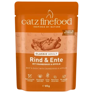 catz finefood No. 23 Rind & Ente 85 g
