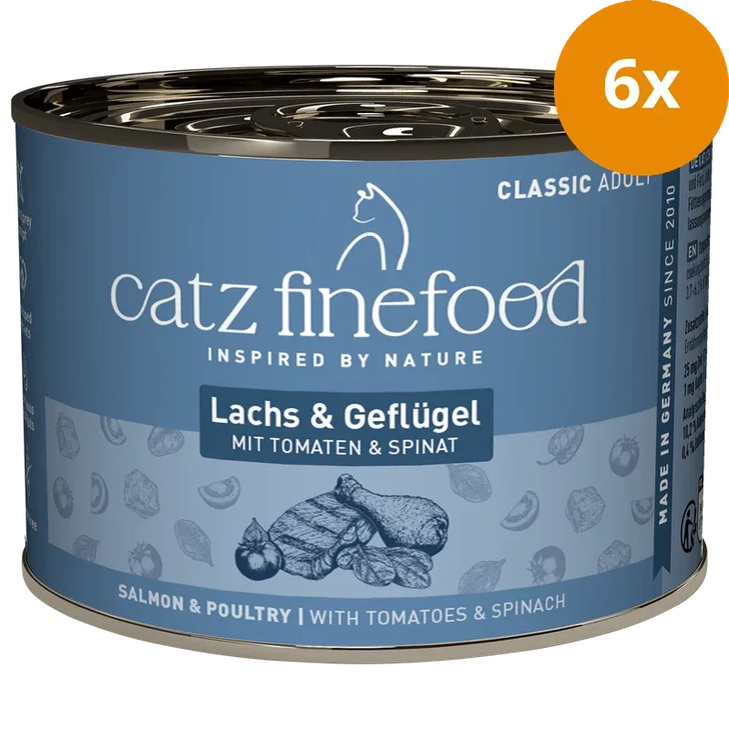 catz finefood No. 5 Lachs & Geflügel 200 g - Image 2