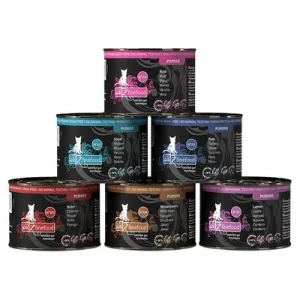 catz finefood Pure Dose 6 x 200 g Mixpaket 1 (6 Sorten)