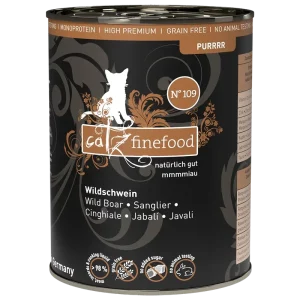 catz finefood Purrrr No. 109 Wildschwein 400 g