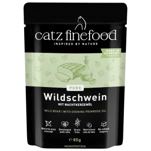 catz finefood Purrrr No. 109 Wildschwein 85 g