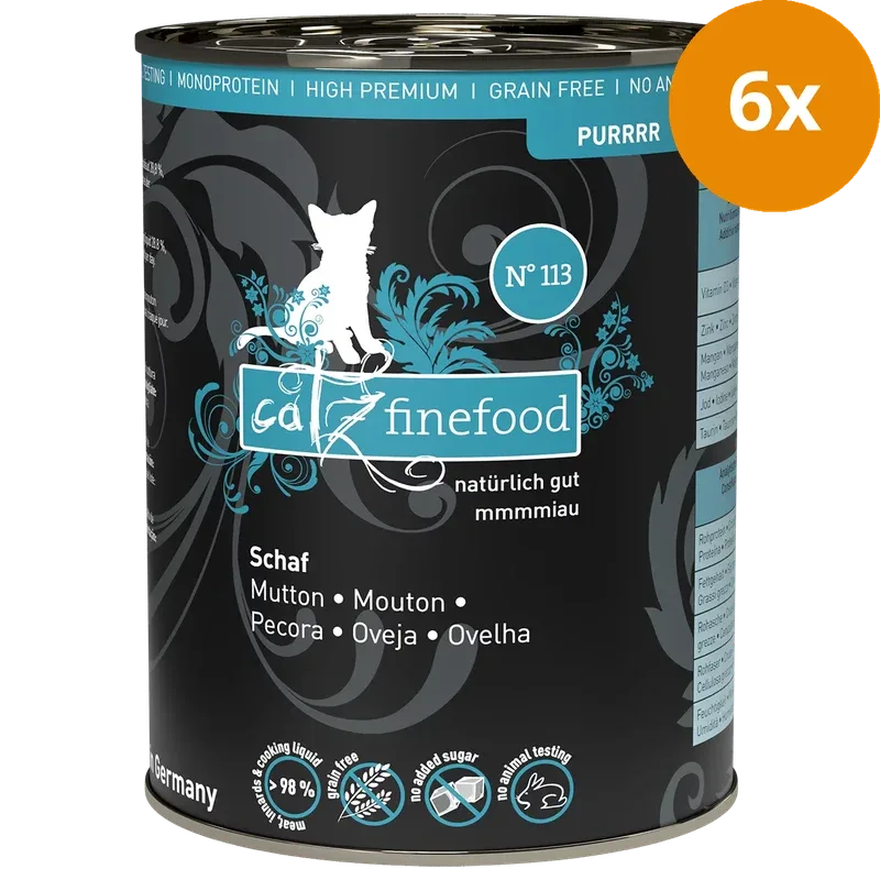 catz finefood Purrrr No. 113 Schaf 400 g - Image 2