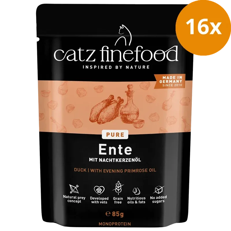 catz finefood Purrrr No. 115 Ente 85 g - Image 2