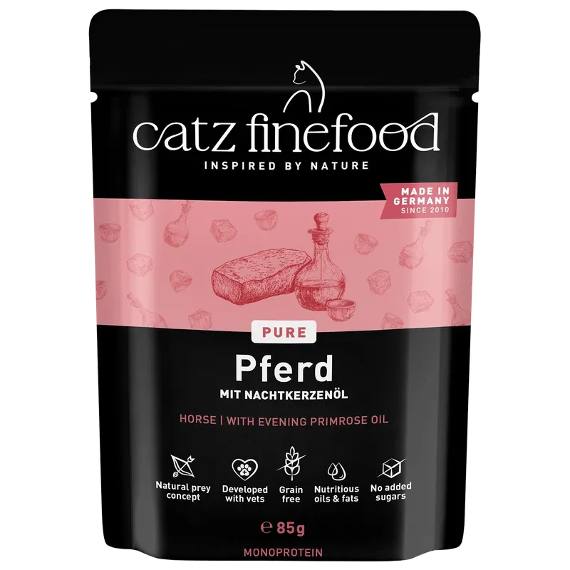 catz finefood Purrrr No. 123 Pferd 85 g