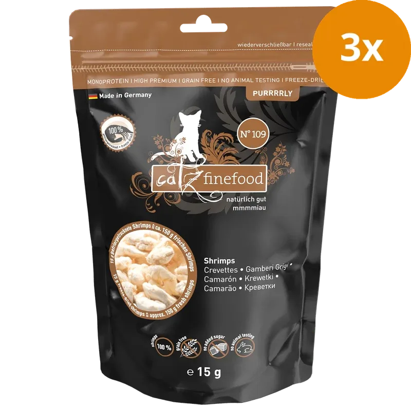 catz finefood Purrrrly No. 109 - Shrimps 15 g - Image 2