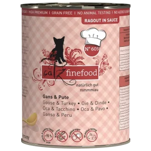 catz finefood Ragout No. 603 Gans & Pute 380 g