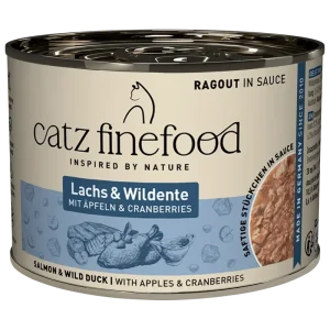 catz finefood Ragout No. 605 Lachs & Ente 190 g
