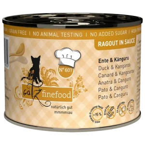 catz finefood Ragout No. 607 Känguru & Ente 190 g