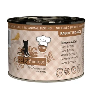 catz finefood Ragout Schwein & Kalb 190g | DAS FUTTERHAUS