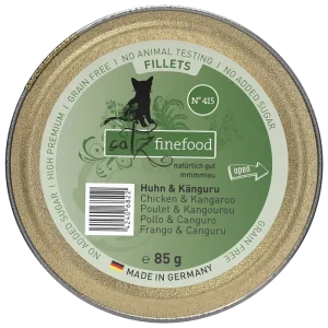 catz finefood Schale Fillets No. 415 Huhn & Känguru 85 g