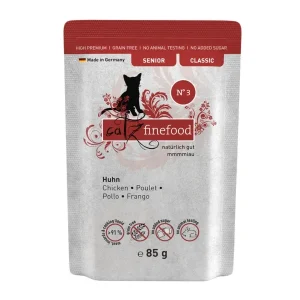 catz finefood Senior Huhn 85g | DAS FUTTERHAUS