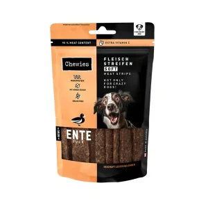 Chewies Fleischstreifen SOFT Mini Ente 70g | DAS FUTTERHAUS