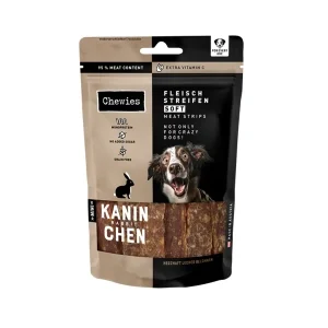 Chewies Fleischstreifen SOFT Mini Kaninchen 70g | DAS FUTTERHAUS