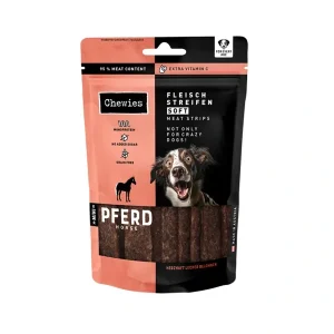 Chewies Fleischstreifen SOFT Mini Pferd 70g | DAS FUTTERHAUS