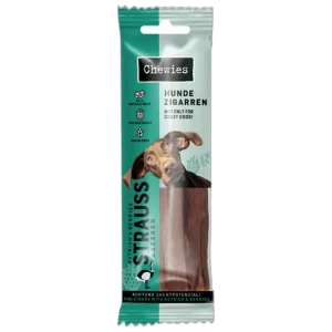 Chewies Hundezigarren Strauß + Beeren 75 g