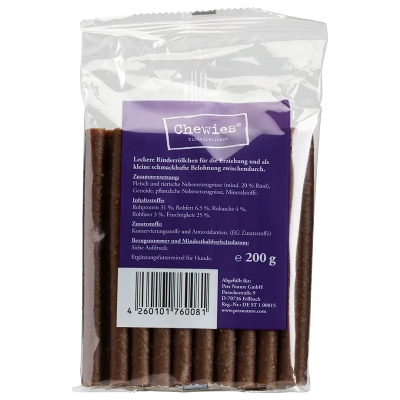 Chewies Rinderröllchen 200 g