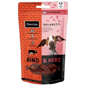 Chewies SALAMETTI Rind mit Herz 200 g