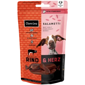 Chewies SALAMETTI Rind mit Herz 60 g