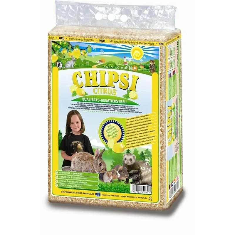 Chipsi Citrus Heimtierstreu Einstreu