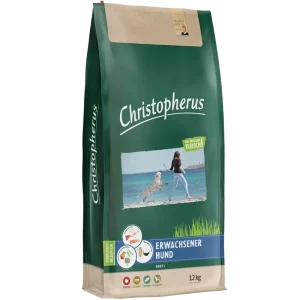 Christopherus Erwachsener Hund Geflügel, Lamm, Ei & Reis