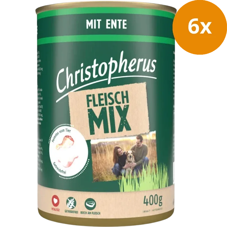 Christopherus Fleischmix Ente 400 g - Image 2