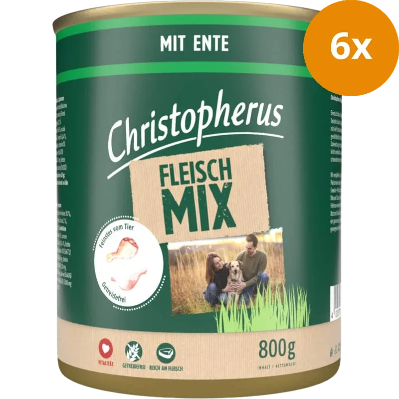 Christopherus Fleischmix Ente 800 g - Image 2