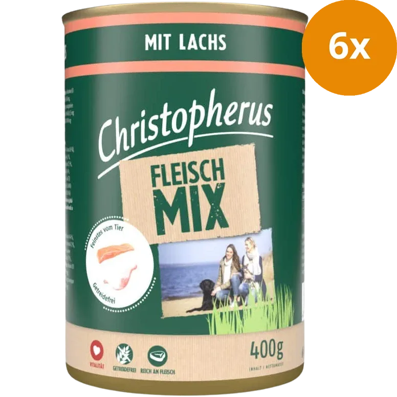 Christopherus Fleischmix Lachs 400 g - Image 2
