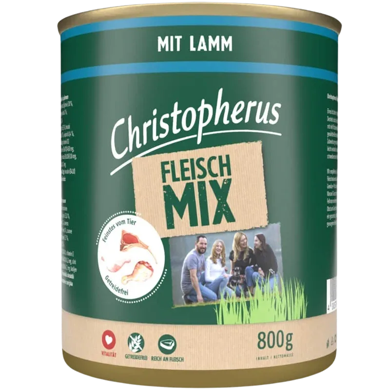Christopherus Fleischmix Lamm 800 g