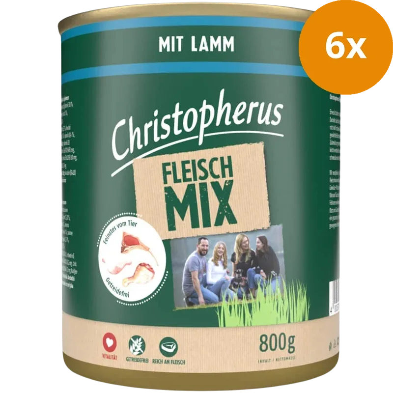 Christopherus Fleischmix Lamm 800 g - Image 2