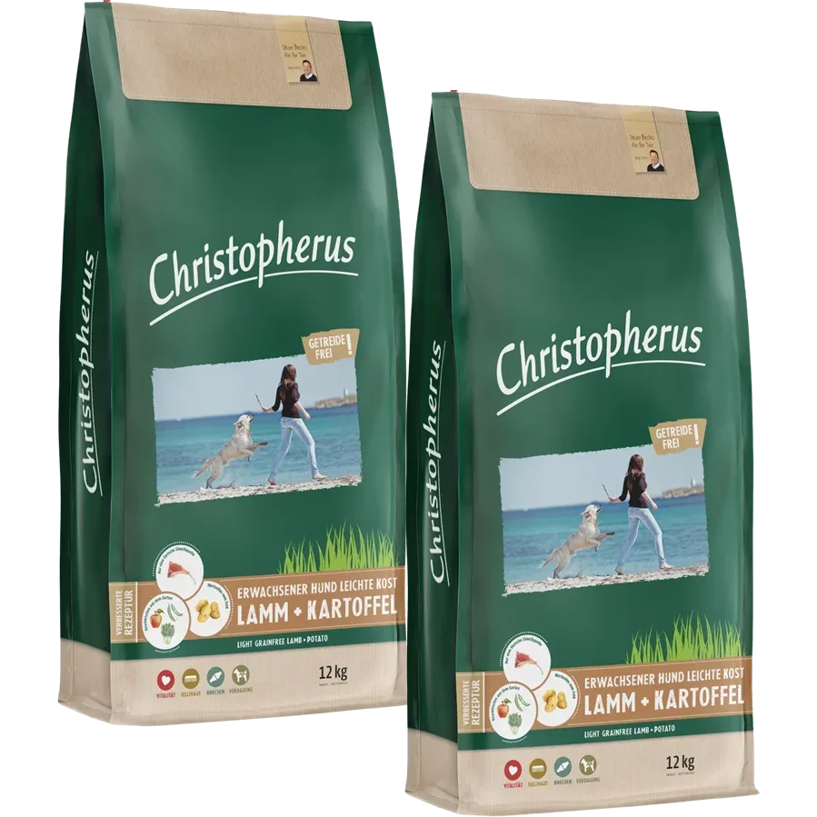 Christopherus Getreidefrei leichte Kost Lamm & Kartoffel - Image 2