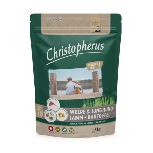 Christopherus Getreidefrei Welpe & Junghund mit Lamm & Kartoffel
