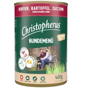Christopherus Menü Adult Rentier & Kartoffel 400 g