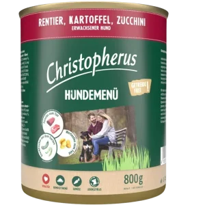 Christopherus Menü Adult Rentier & Kartoffel 800 g