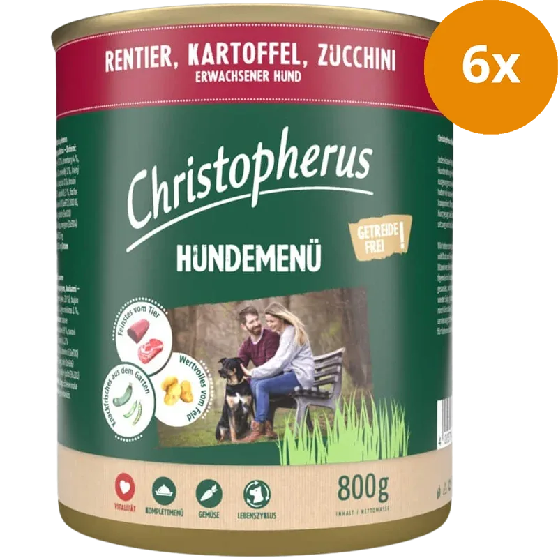 Christopherus Menü Adult Rentier & Kartoffel 800 g - Image 2