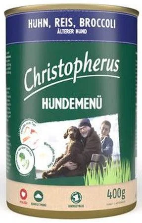 Christopherus Menü -Senior - mit Huhn & Reis