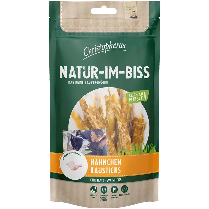 Christopherus Natur-Im-Biss Hähnchen-Kausticks 70 g