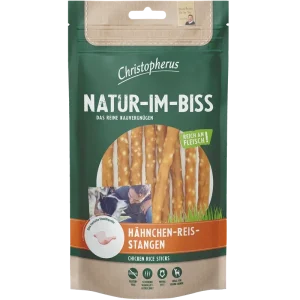 Christopherus Natur-im-Biss Hähnchen–Reis–Stangen 70 g