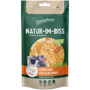 Christopherus Natur-Im-Biss Hähnchen-Seelachs-Minis 70 g