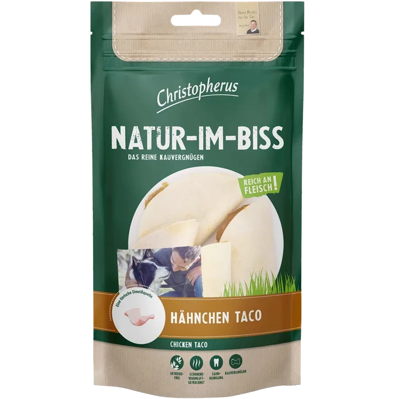 Christopherus Natur-Im-Biss Hähnchen Taco 65 g