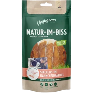 Christopherus Natur-Im-Biss Seelachs im Hähnchenmantel 70 g