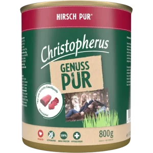 Christopherus Pur Hirsch 800 g