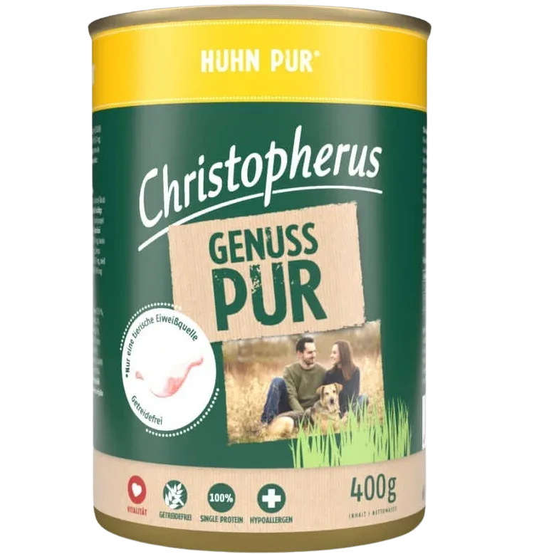 Christopherus Pur Huhn 400 g