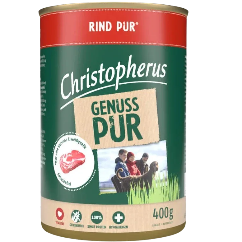 Christopherus Pur Rind 400 g