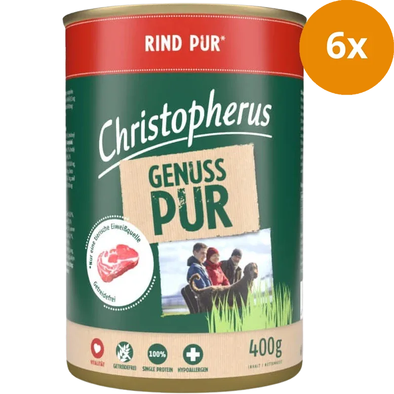 Christopherus Pur Rind 400 g - Image 2