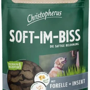 Christopherus Snacks Soft-Im-Biss mit Forelle & Insekt