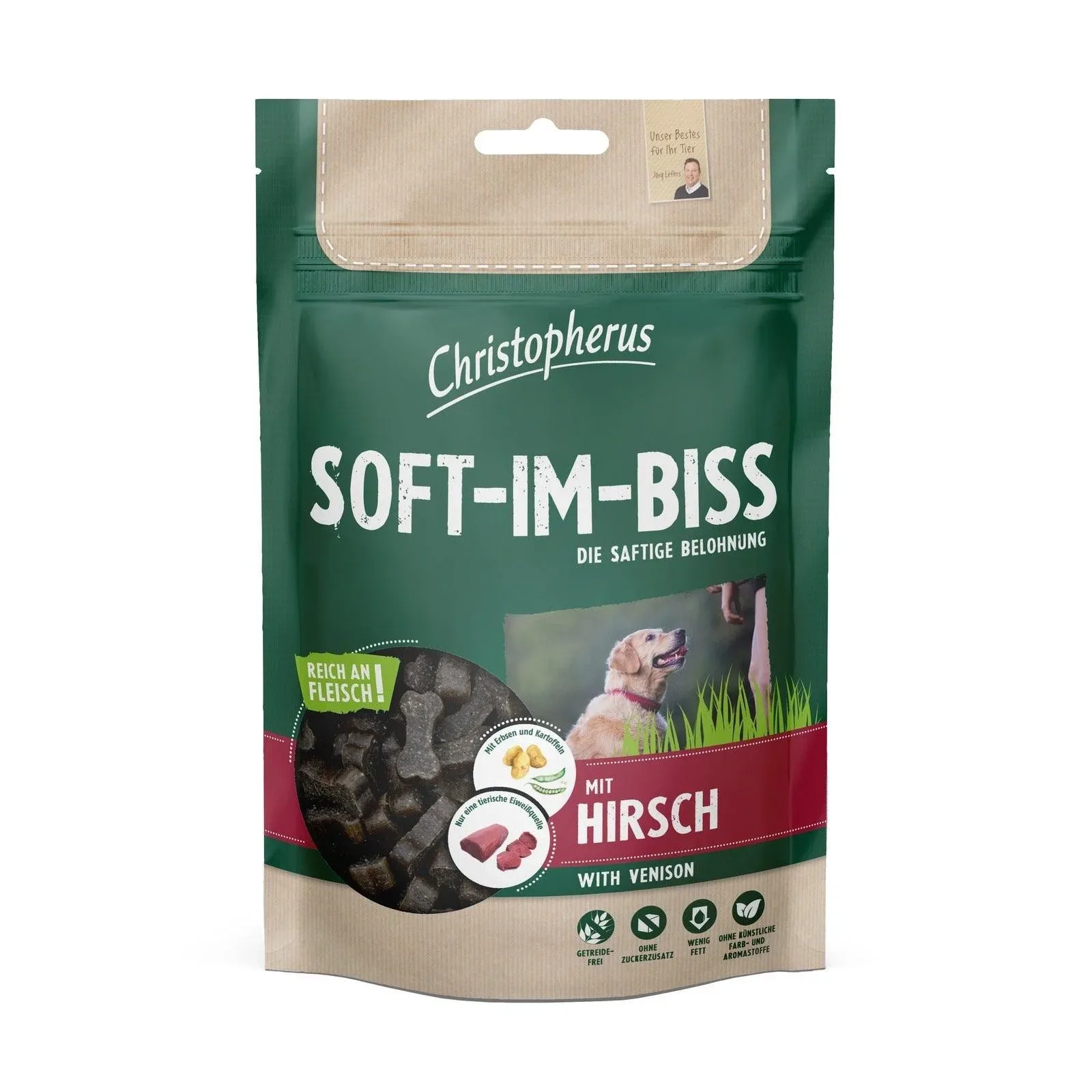 Christopherus Snacks Soft-Im-Biss mit Hirsch - Image 2